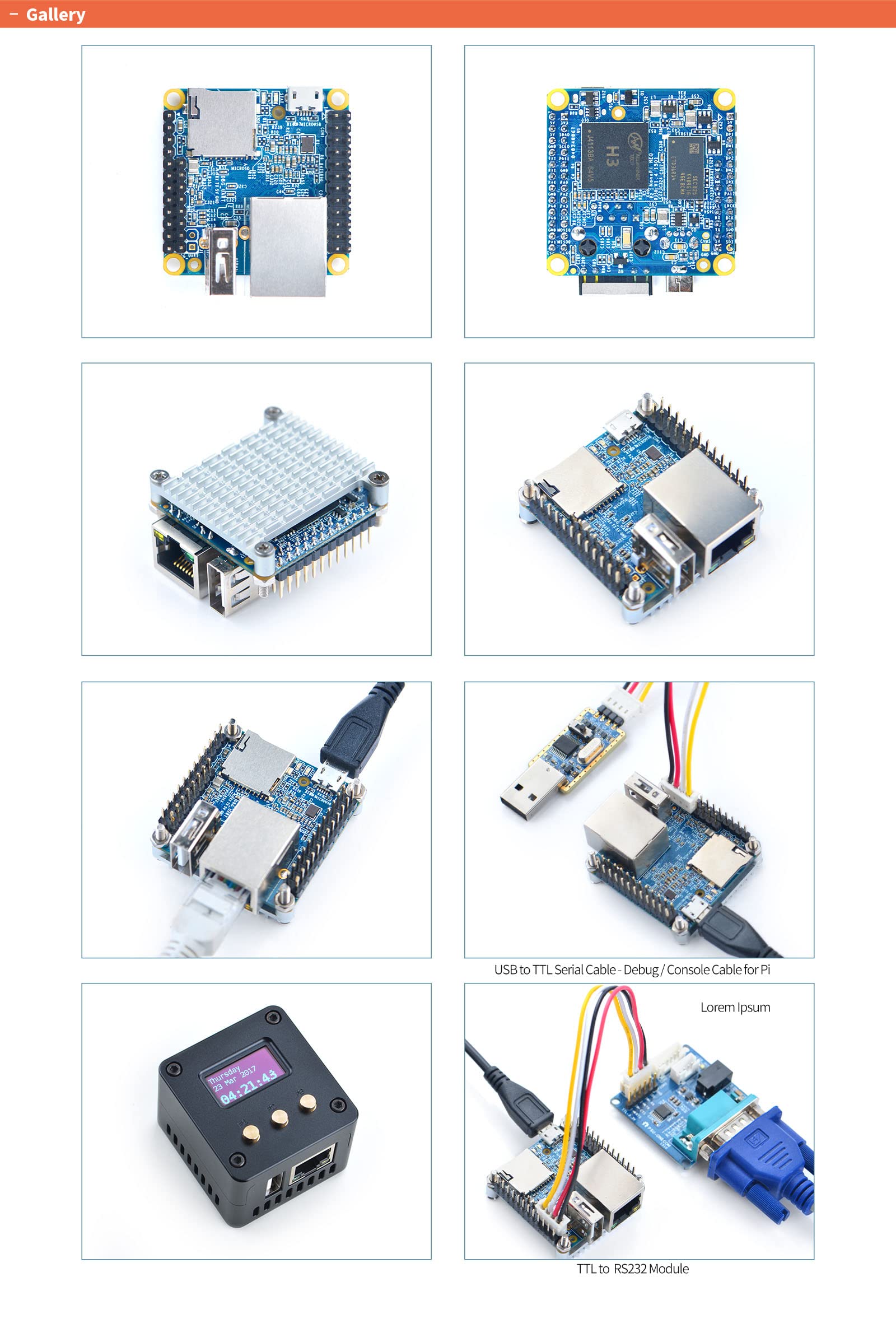 Amazon.com: NanoPi NEO Open Source Allwinner H3 Development Board